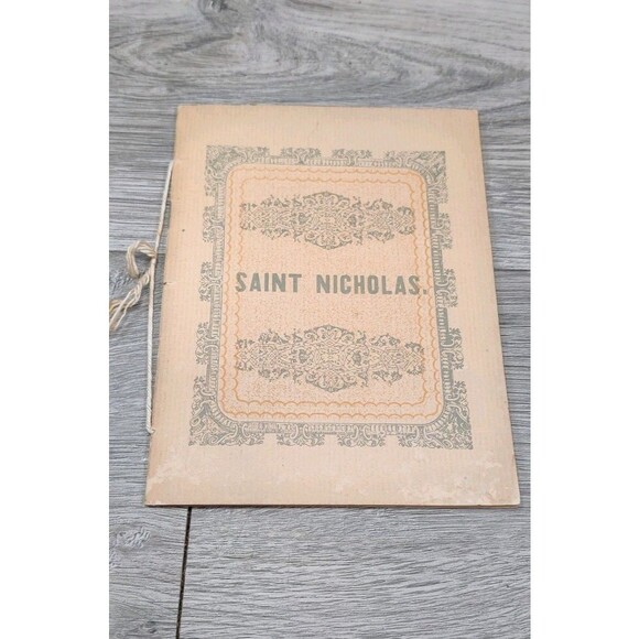 A Visit From St Nicholas by Clement C Moore REPRINT of 1849 Book Spalding & Shep - Picture 2 of 10